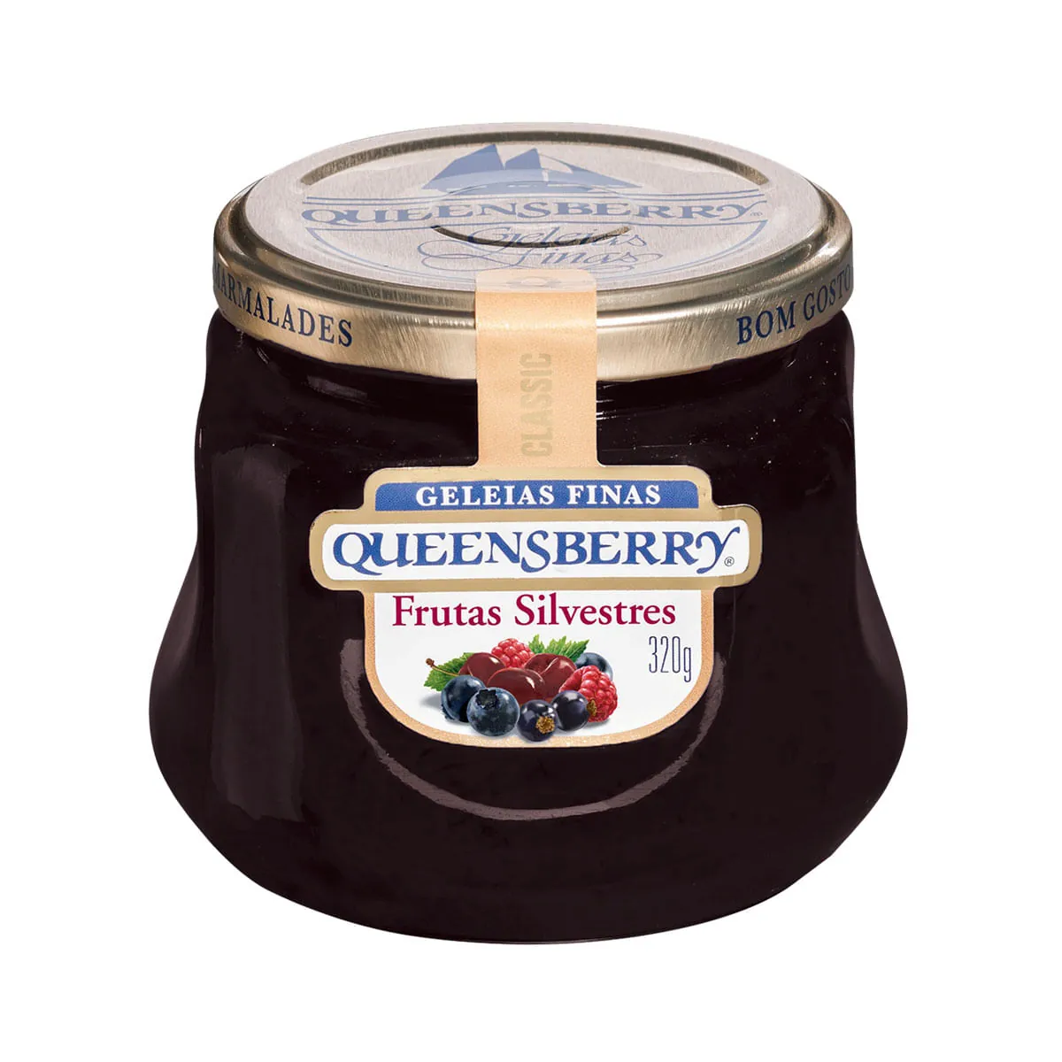 Geleia Frutas Silvestres Queensberry Classic Vidro 320g