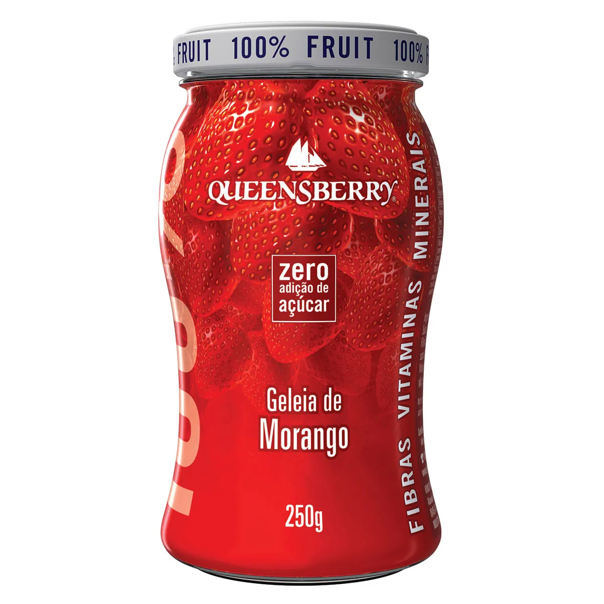 Geleia de Morango Queensberry Wellness 250g