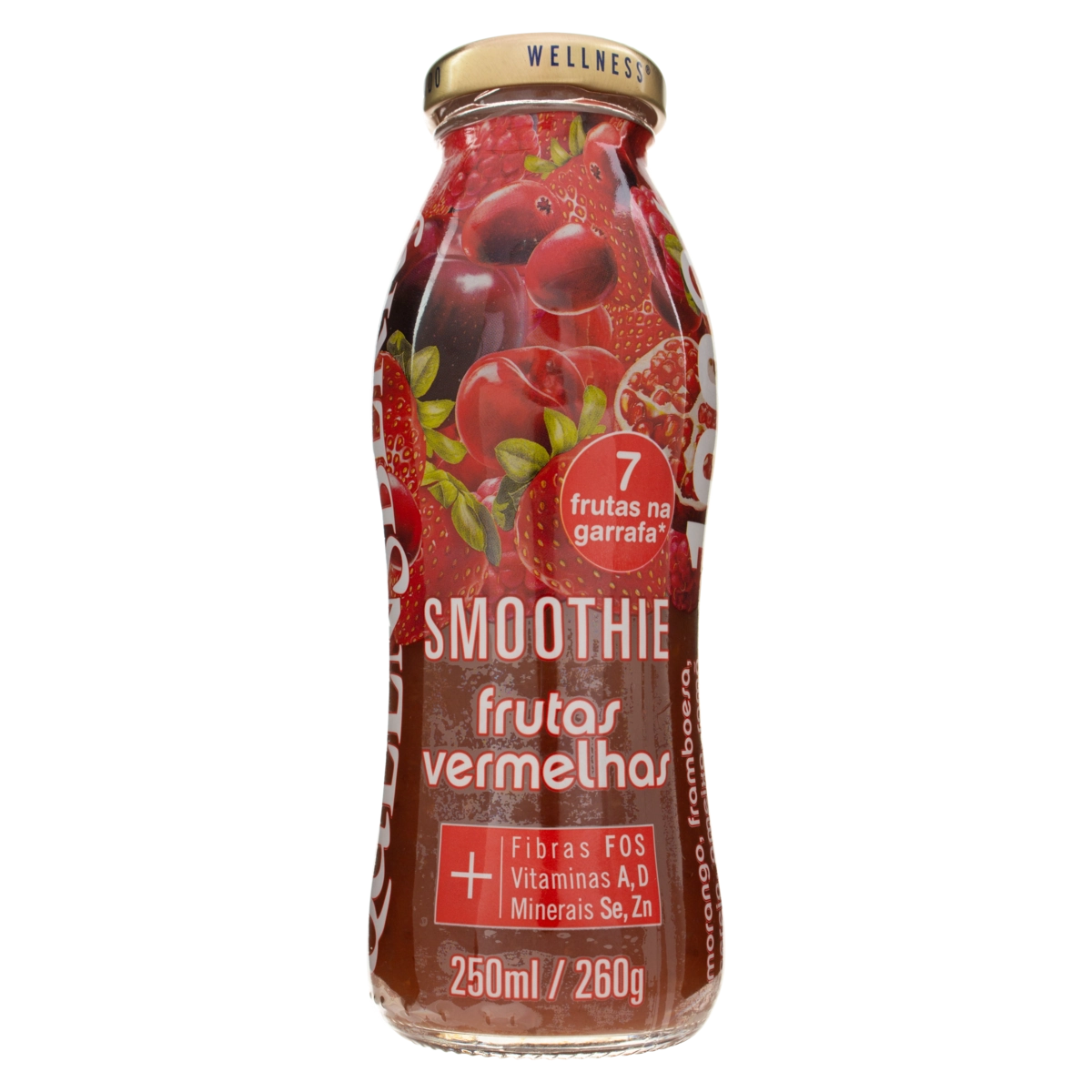 Smoothies De Frutas Vermelhas Queensberry Garrafa 260g