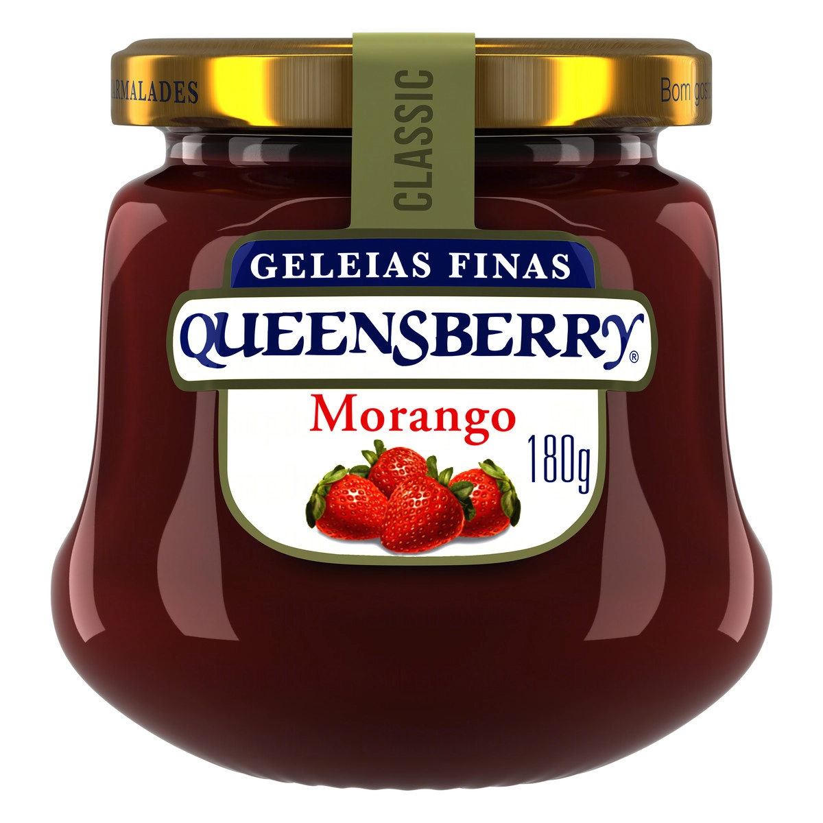 Geleia Morango Queensberry Classic Vidro 180g