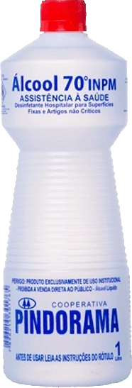 Alcool Hidratado 70 Desinfetant P/superf. Fixas 1l