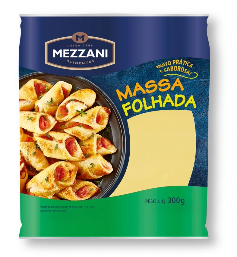 Massa Folhada MEZZANI 300g