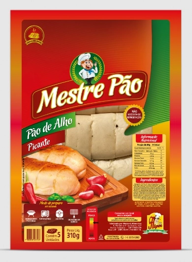 Pao De Alho Mestre Pao 310g Picante