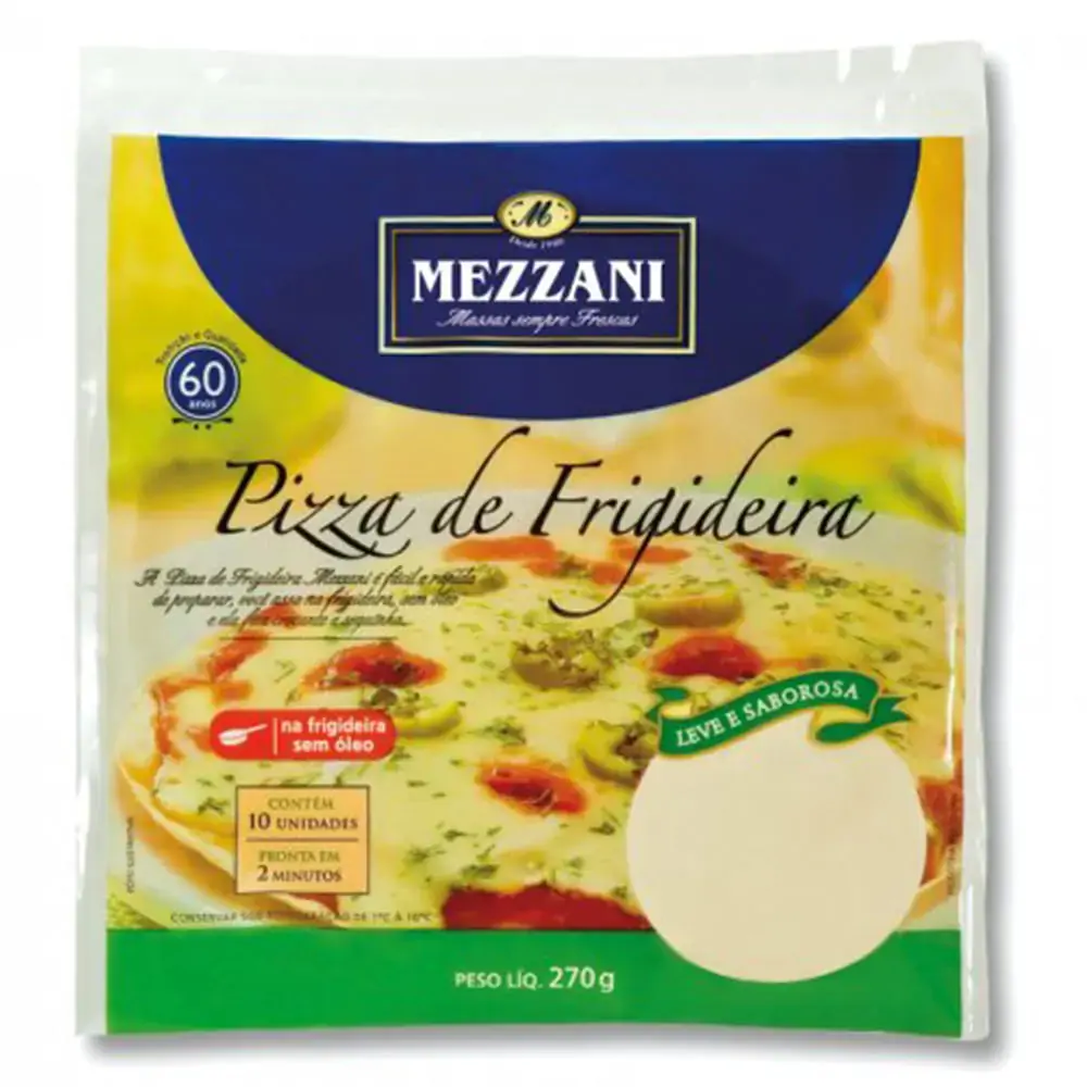 Pizza De Frigideira Mezzani