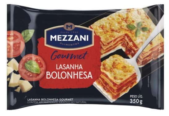 Lasanha Bolonhesa Mezzani Gourmet Pacote 350g