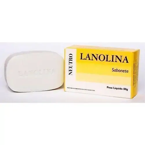 Sabonete De Lanolina 80g Augusto Caldas