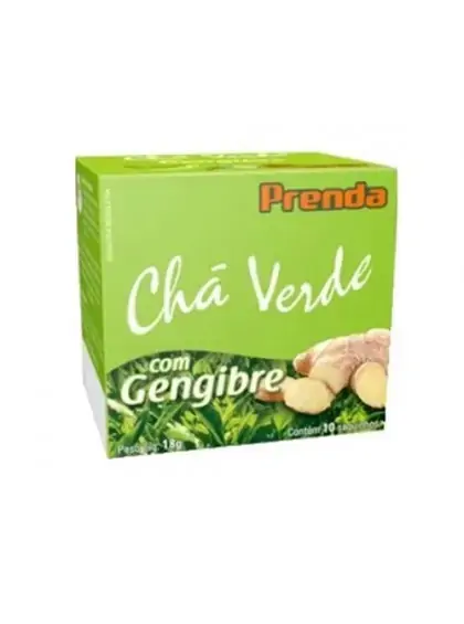 Cha Prenda Verde/gengibre C/10 Sachet