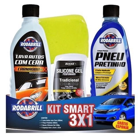 Kit Auto Lubsil Brilho Unidade