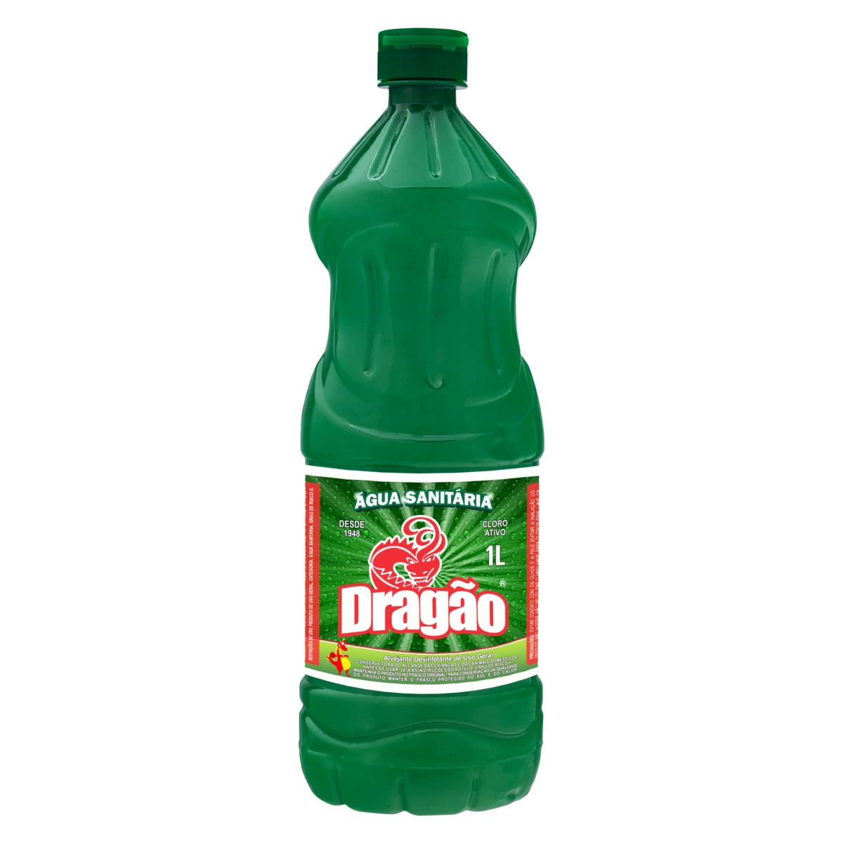 água Sanitária Dragão Frasco 1l