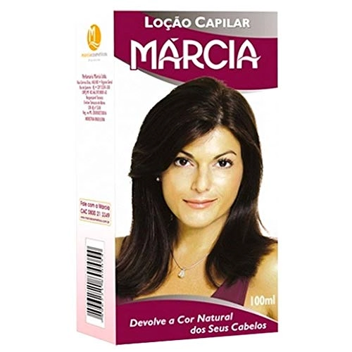 Márcia Loção Capilar Feminina Tintura De Ação Progressiva