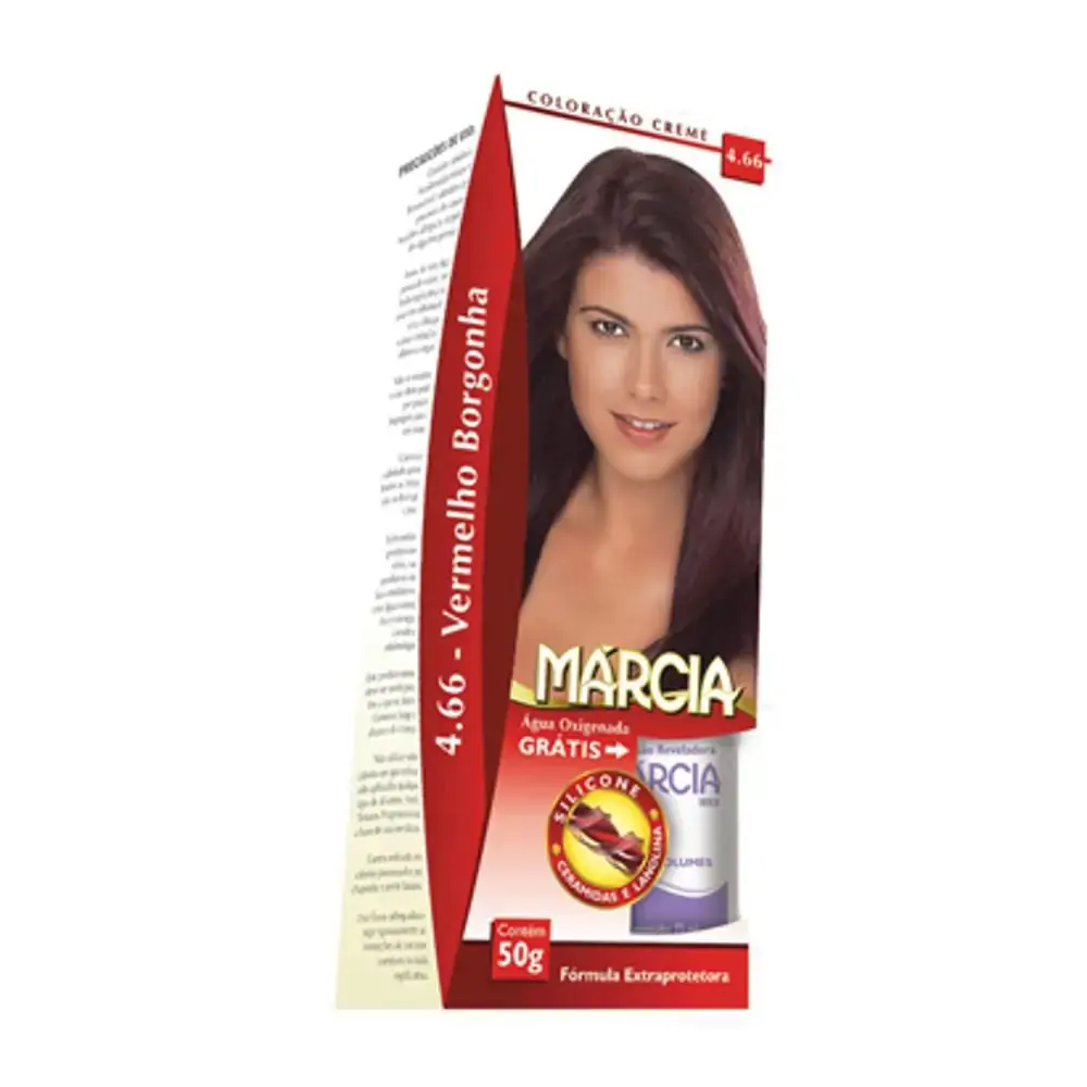 Col Creme Marcia Vermelho Bor 4 66 50gr