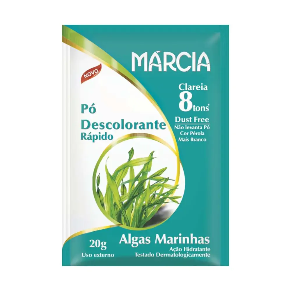 Descolorante Marcia Alg Marinhas 12x