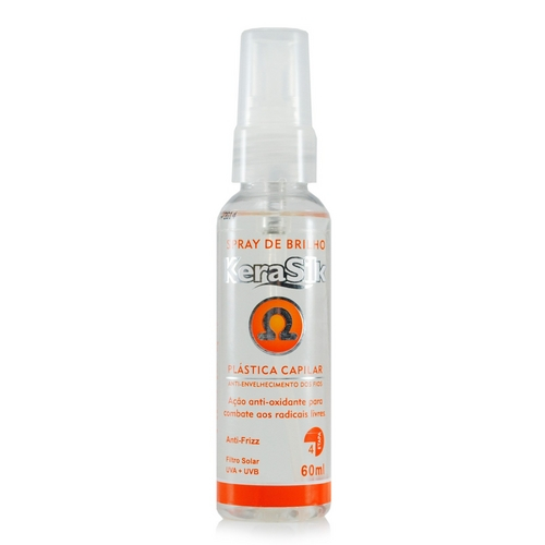Kerasilk Plástica Capilar Spray De Brilho Anti Frizz Anti Envelhecimento Com Filtro Solar