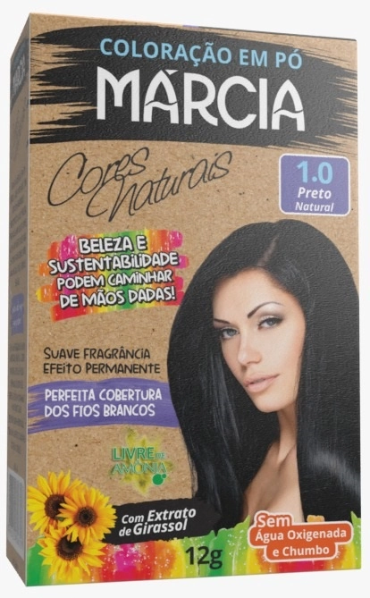 Tint. Em Po Marcia Preto Natur