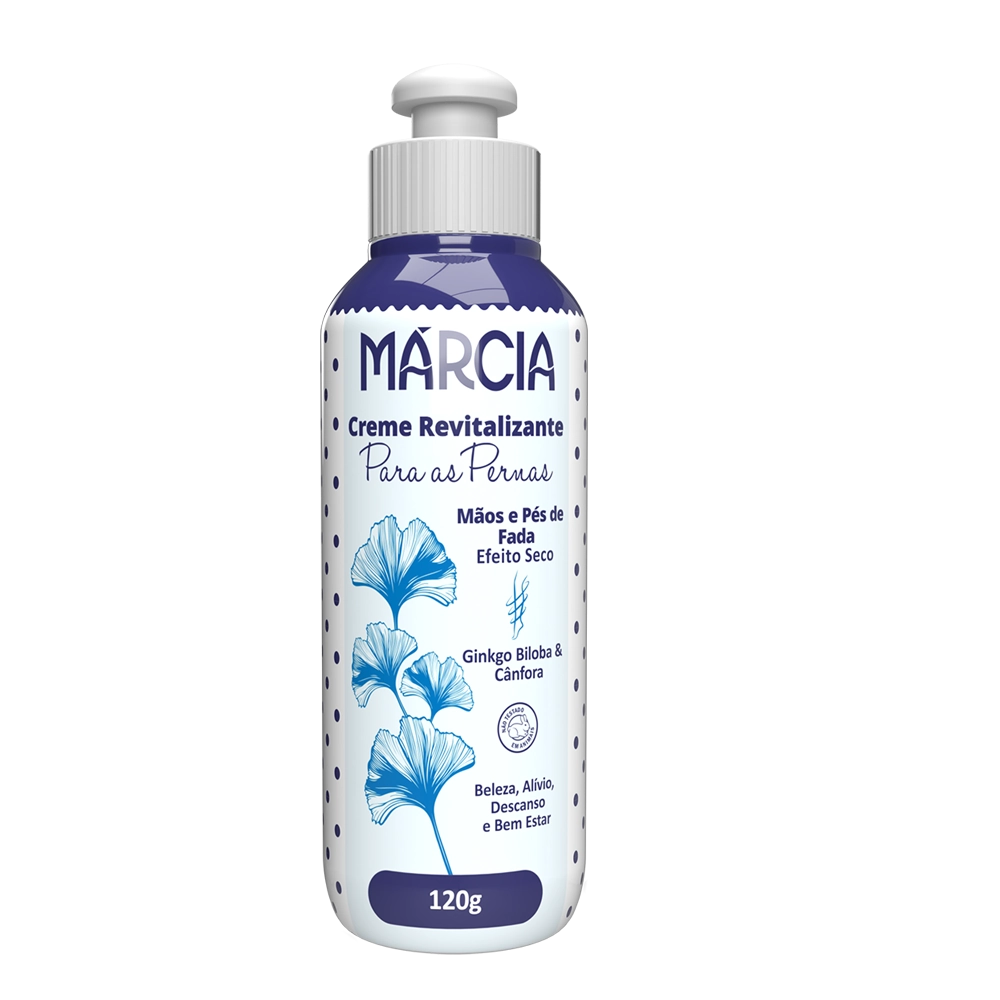 Gel Corporal Marcia Revitalizador Para As Perna 120g