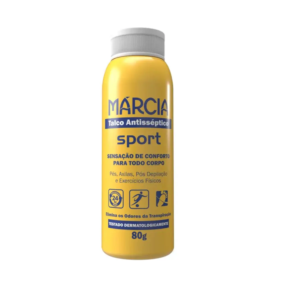 Talco Marcia Antisseptico Sport 80g