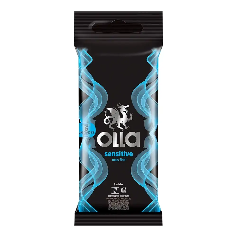 Preservativo OLLA Sensitive 6 Unidades