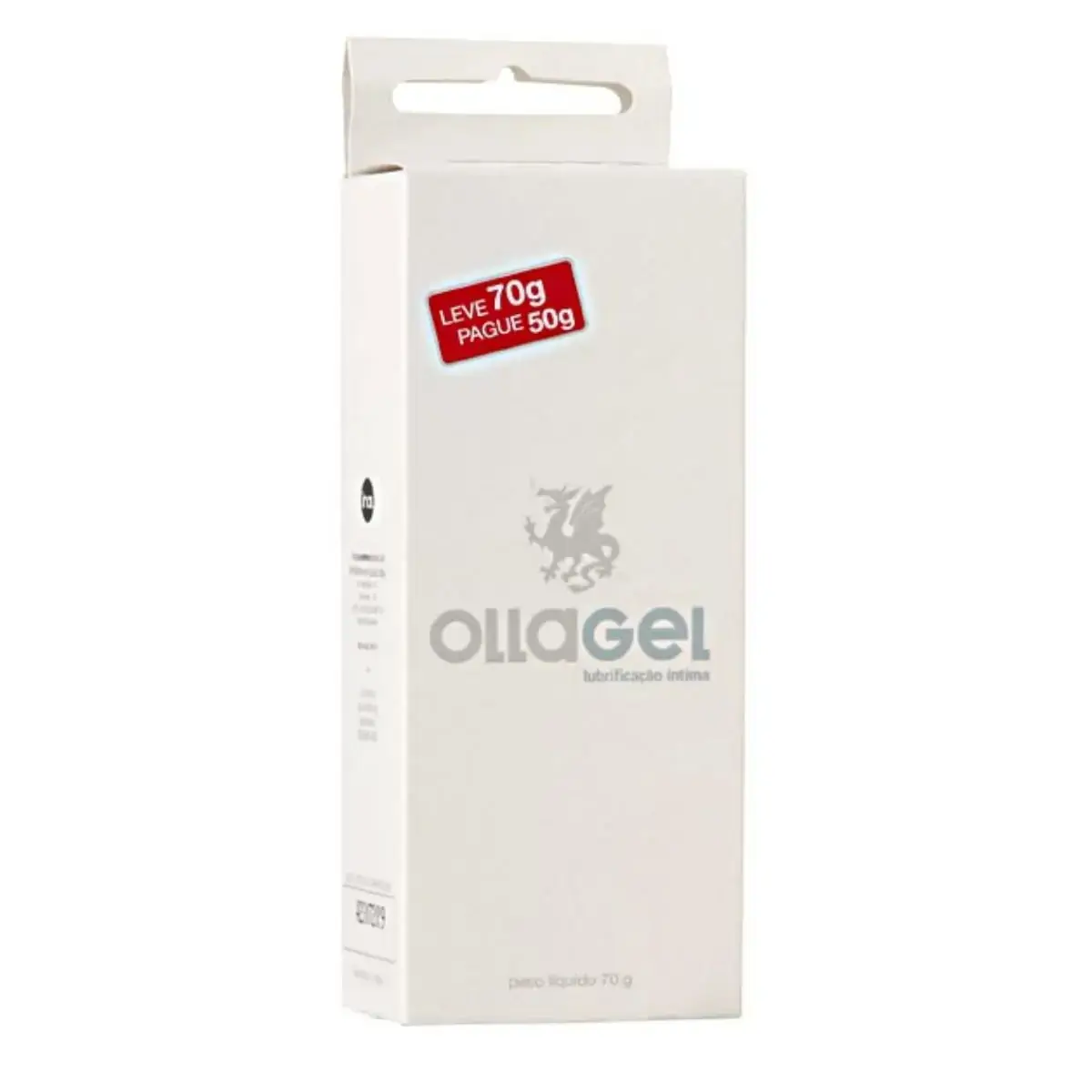 Gel Lubrificante Íntimo OLLA Leve 70g Pague 50g