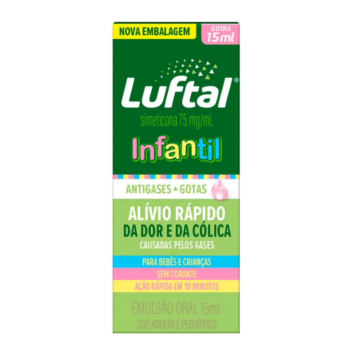 Luftal Infantil Simeticona 75mg/ml Gotas 15ml