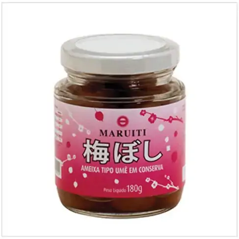 Ameixa Verde Umeboshi Conserva