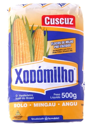 Farinha De Milho Flocada 500g Xodomilho