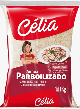 Arroz Celia Parboilizado 1kg