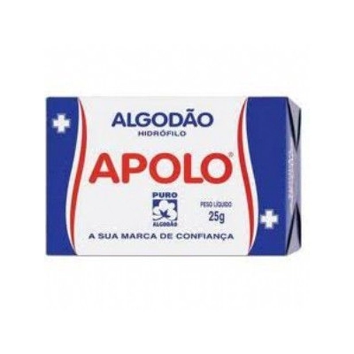 Algodao Caixa Branca 500g Apolo