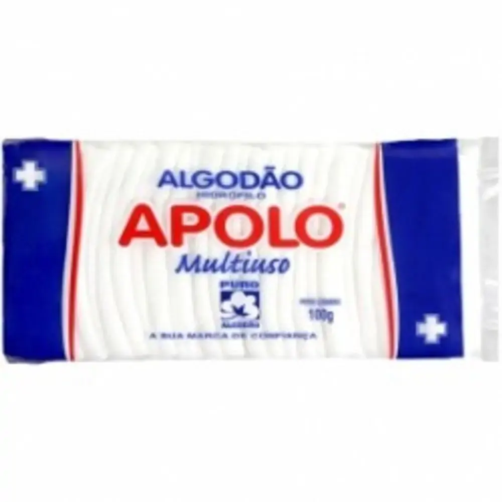 Algodao Hidrofilo Apolo 100gr