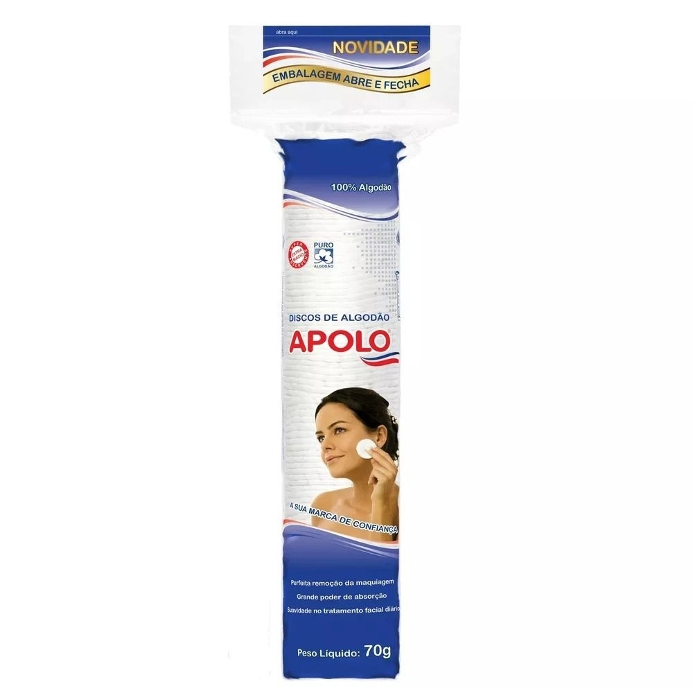 Apolo Discos De Algodão 70g