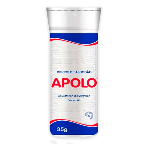 Algodão Discos Hidrófilo Apolo Limpeza Facial