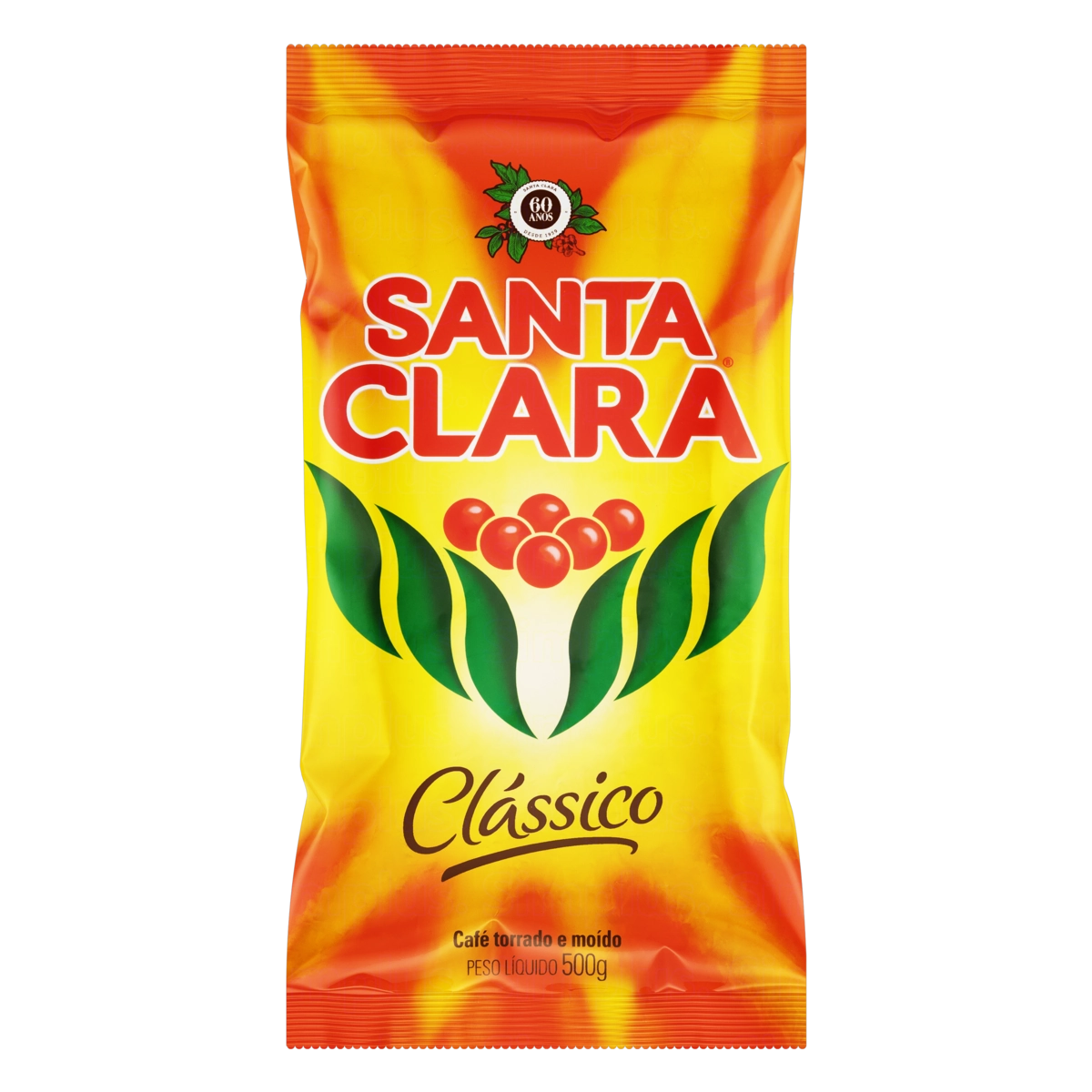 Café Torrado E Moído Clássico Santa Clara Pacote 500g