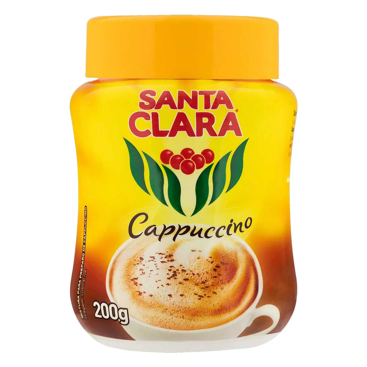 Cappuccino Solúvel Santa Clara 200g