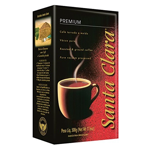 Café Torrado E Moído A Vácuo Santa Clara Premium Pacote 500g