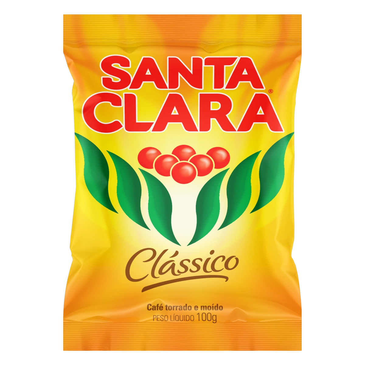 Café Torrado E Moído Clássico Santa Clara Pacote 100g