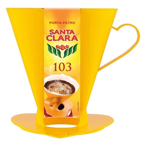 Suporte Para Filtro De Café Marrom Santa Clara 103