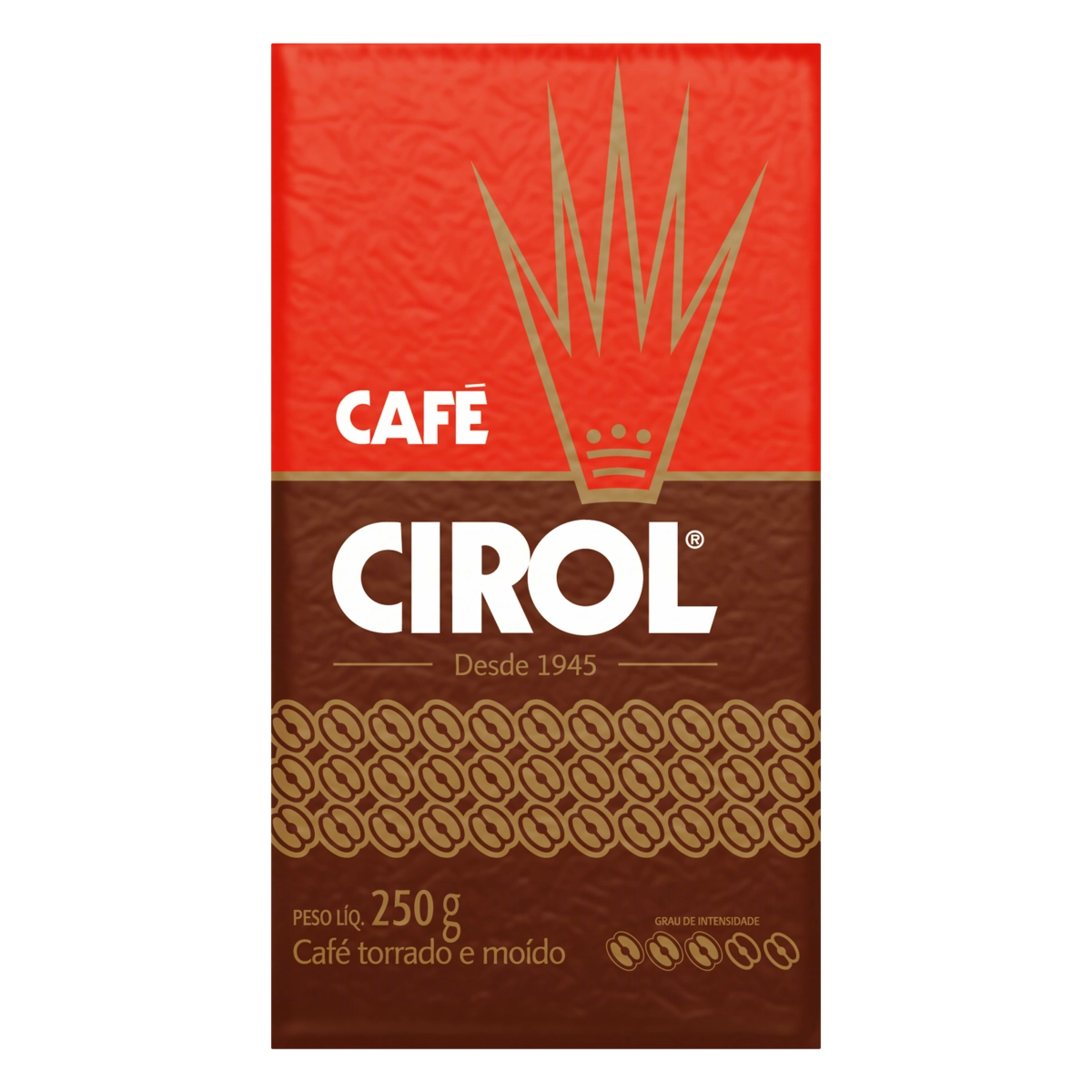 Café Torrado E Moído A Vácuo Cirol Pacote 250g
