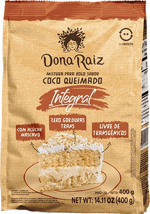 Mist Bolo Dona Raiz Int Coco 400g