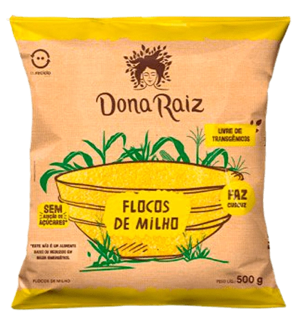 Flocos De Milho Dona Raiz 500g