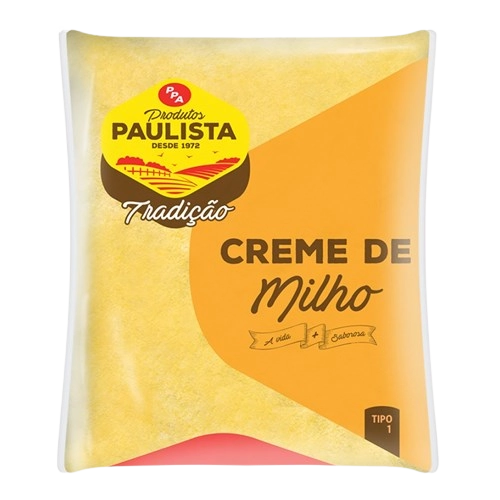 Creme De Milho Paulista 500 Gr