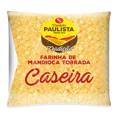 Farinha De Mand Caseira Torrada 500g