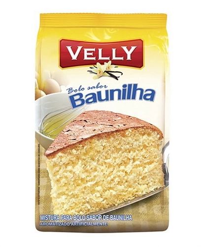 Massa De Bolo Velly Baunilha 450g