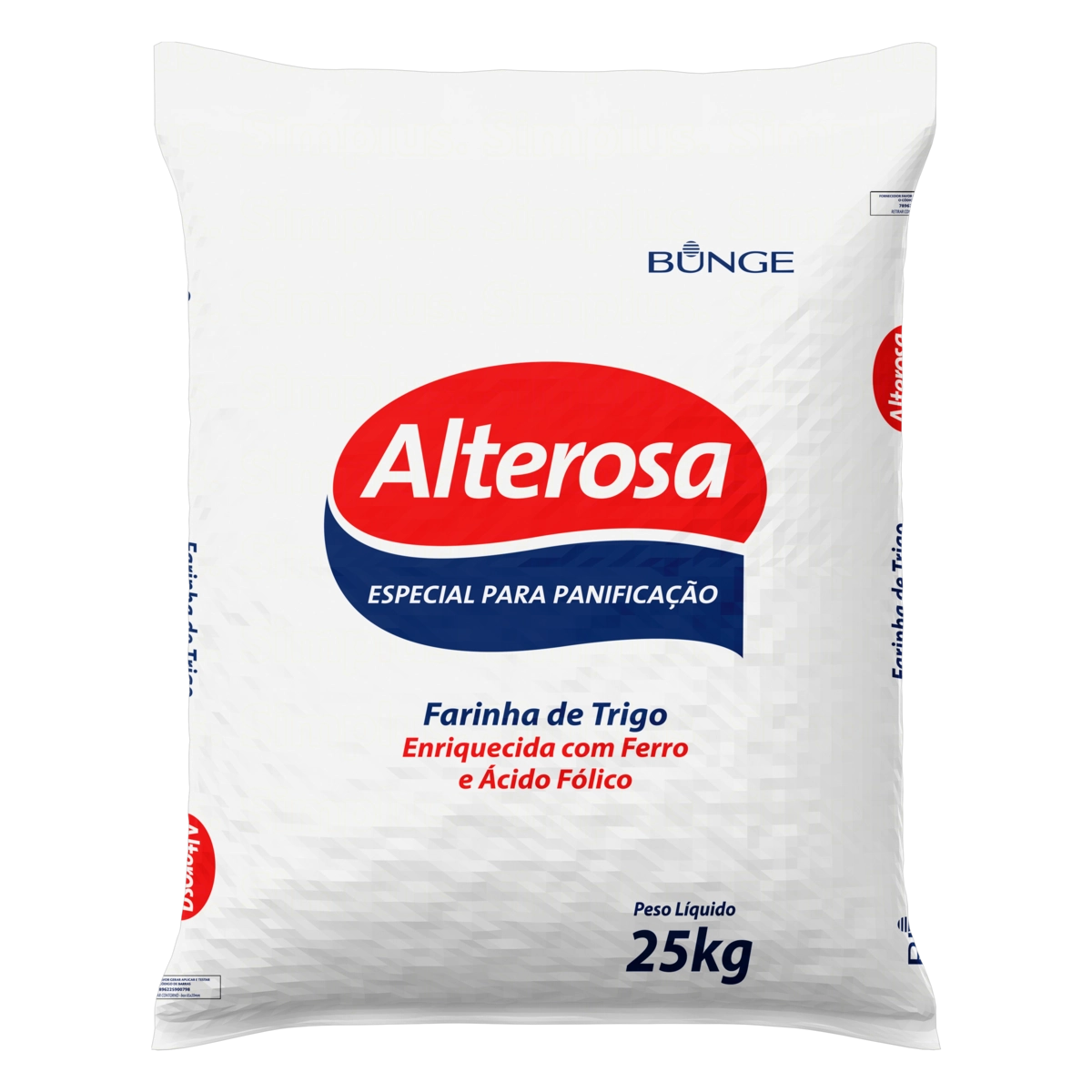 Farinha De Trigo Para Panificação Alterosa Saco 25kg