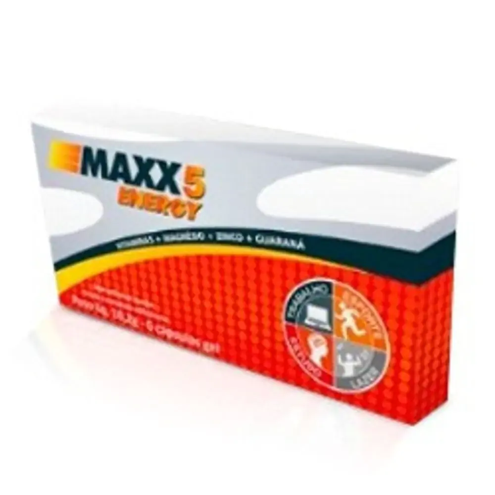Maxx 5 Energy Cart 12 Cap 1 Porta Cap