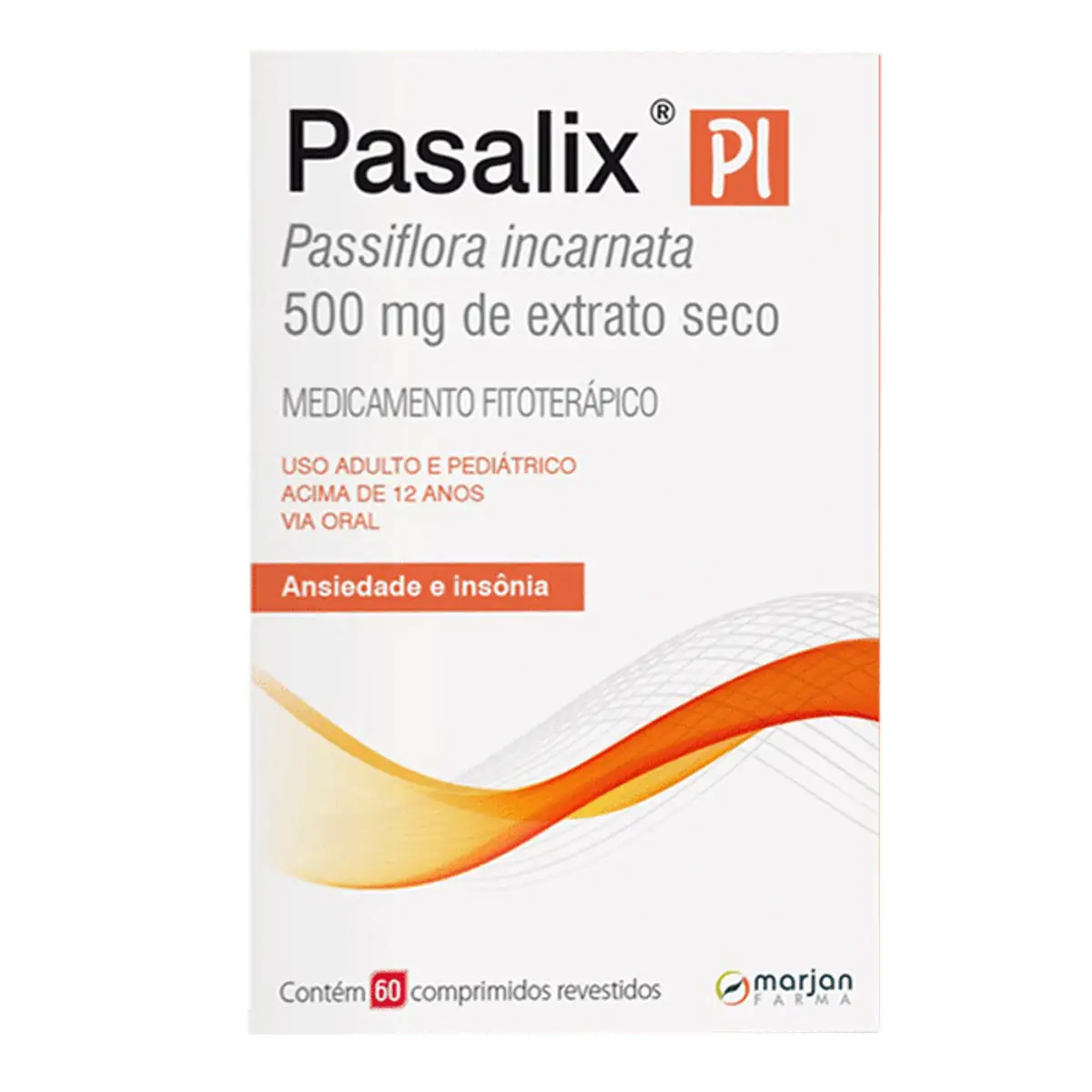 Pasalix Pi 500mg Cx 60 Comp
