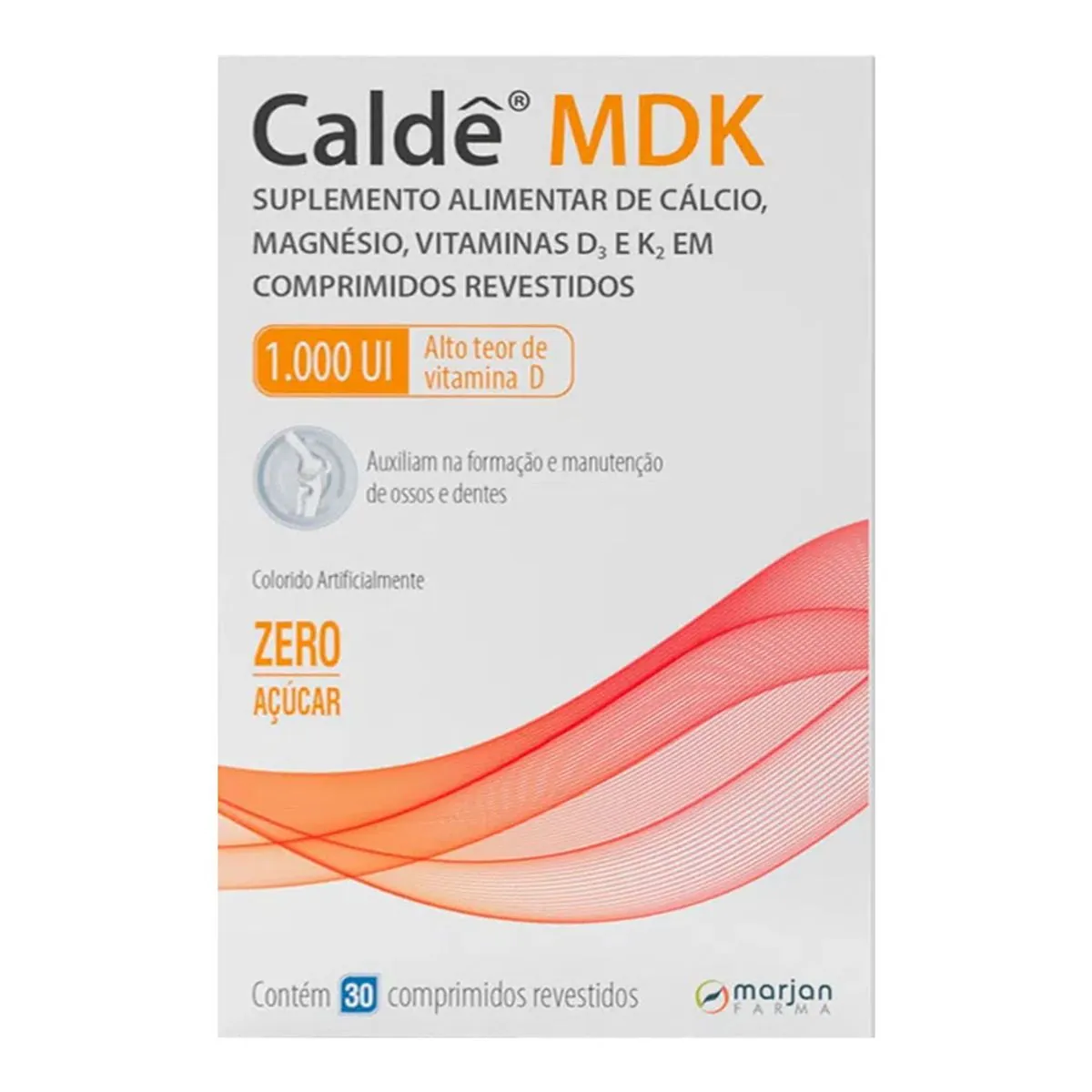 Caldê MDK 30 Comprimidos 1000UI