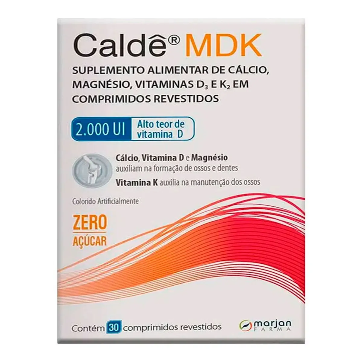 Caldê MDK 30 Comprimidos 2000UI