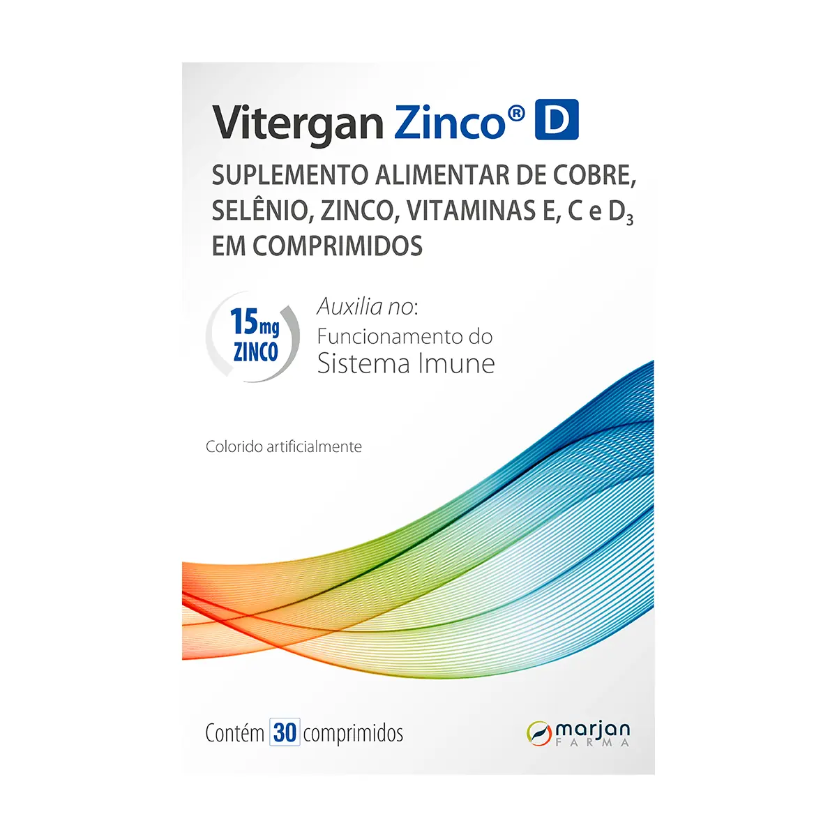 Vitergan Zinco D Com Rev Ct C/ 30 Or