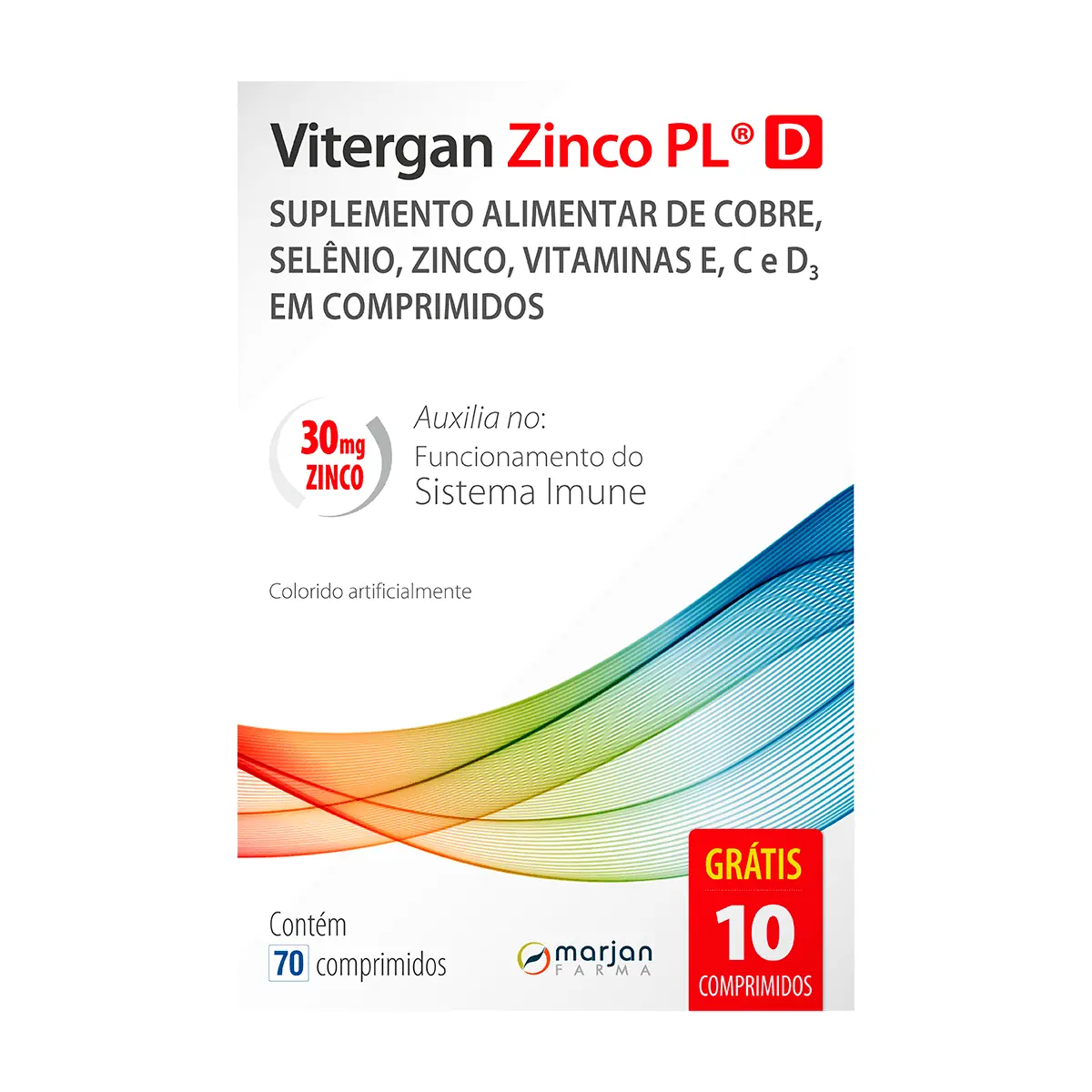 Vitergan Zinco Pl D Com Rev Ct C/ 70 Or
