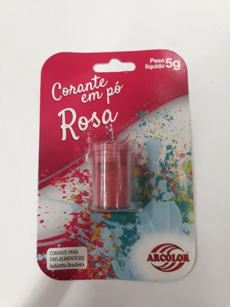 Corante Rainha Arcolor Po Rosa 3,5g