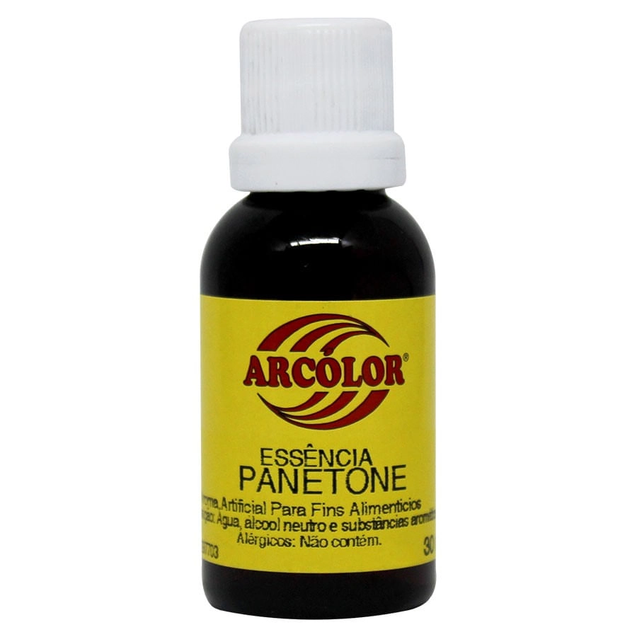 Aroma Artificial Panetone Arcólor Frasco 30ml